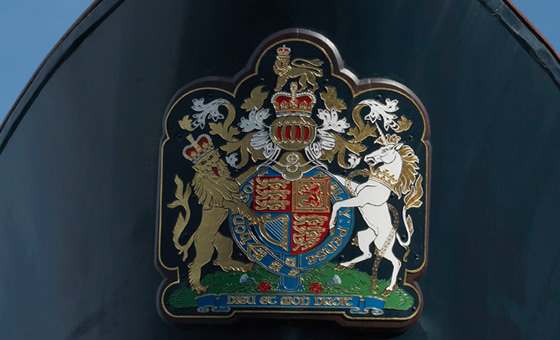 THE ROYAL YACHT BRITANNIA